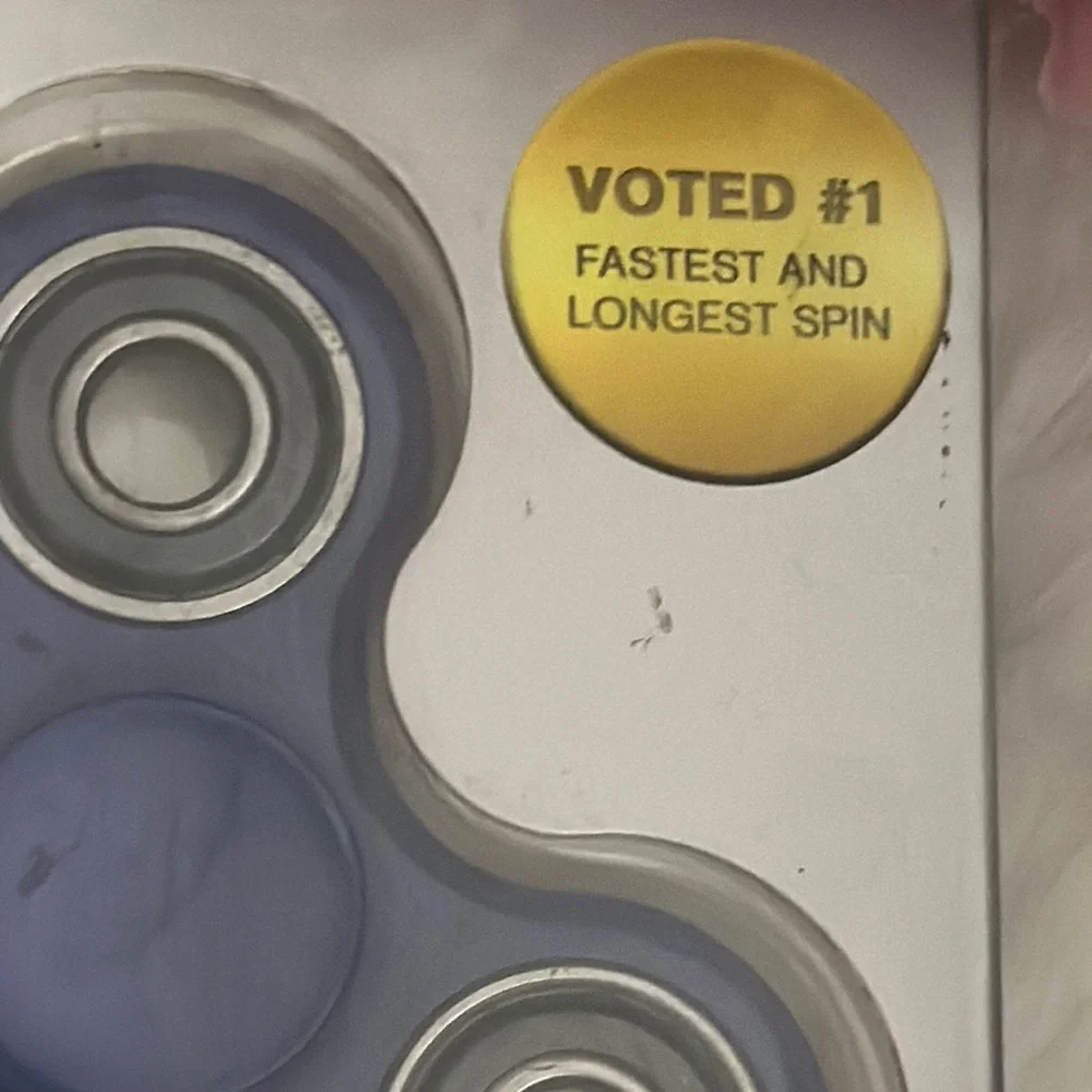 Top Trenz Red‎ and Blue Fidget Spinners Set of 2 - Voted #1 Fastest and Longest